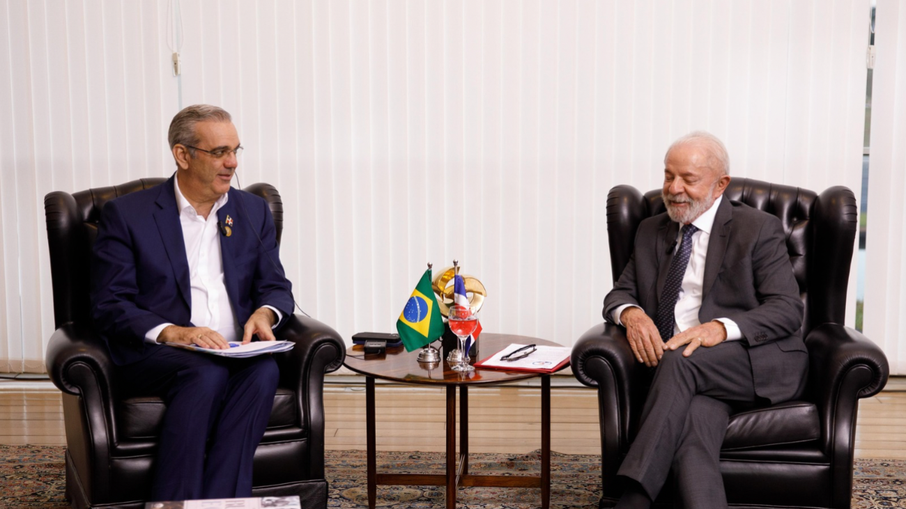 Presidentes de Brasil y República Dominicana sostienen reunión bilateral en el marco de encuentro Brasil-Caribe
