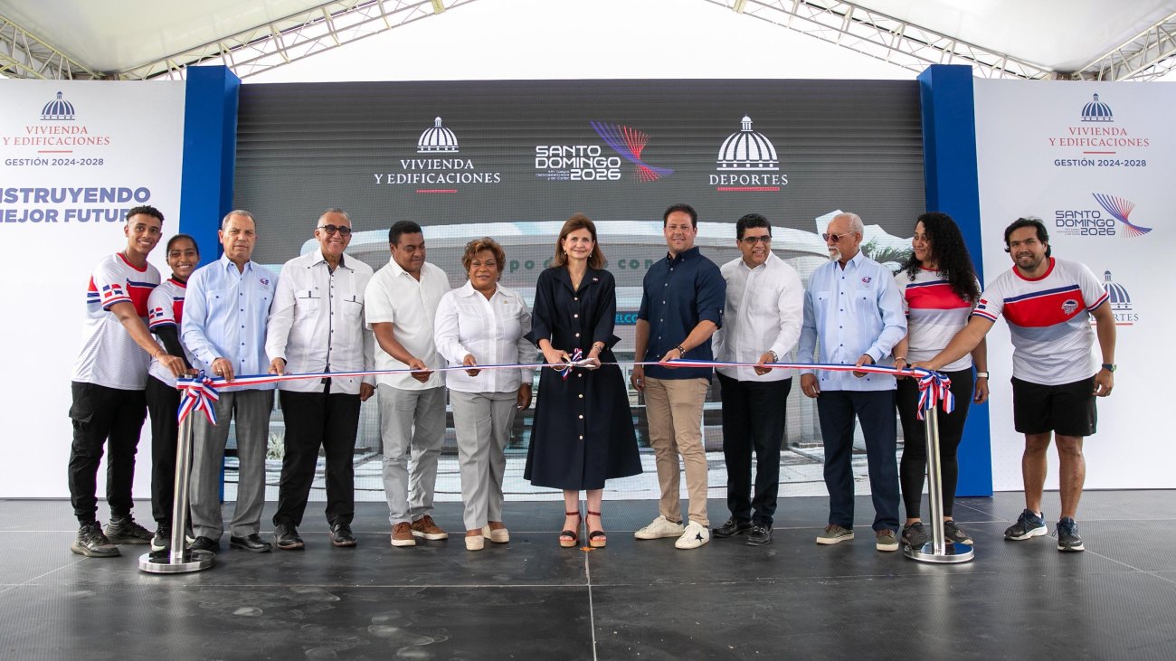 Vicepresidenta Raquel Peña encabeza entrega de campo de tiro con arco totalmente remozado