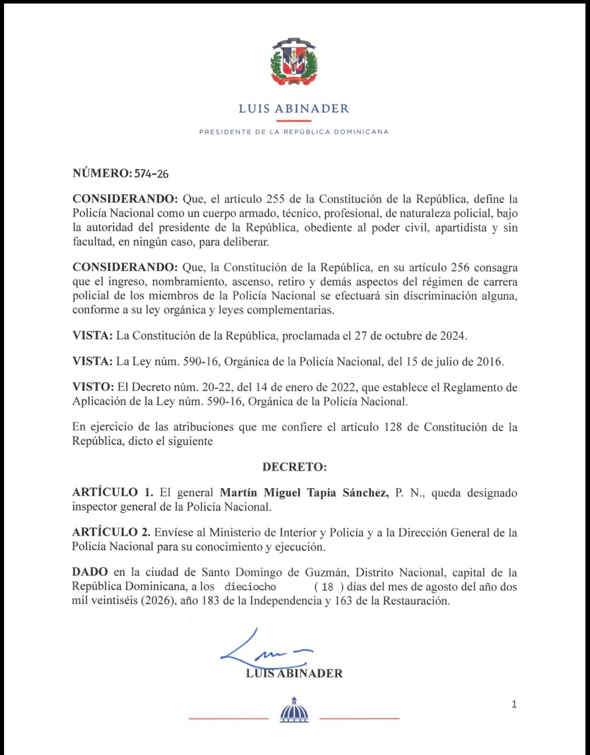 Decreto