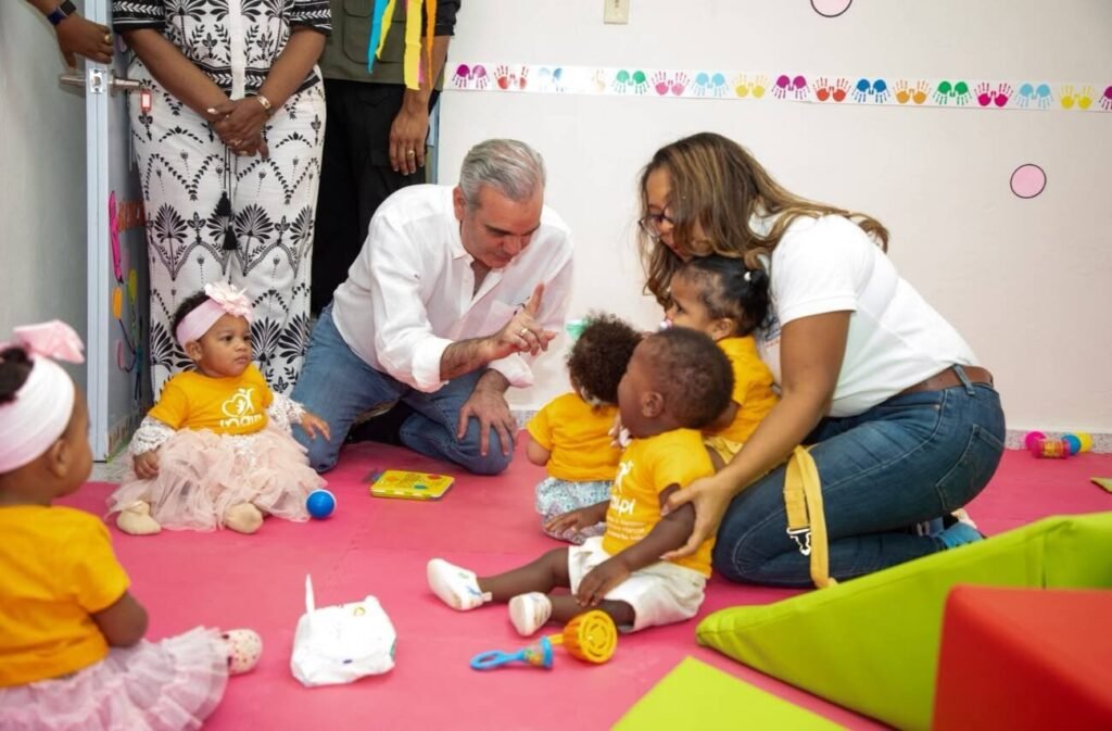 Presidente Luis Abinader fortalece atención a la primera infancia con inauguración del Caipi Canastica en San Cristóbal