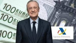 Florentino Pérez. Agencia Tributaria.