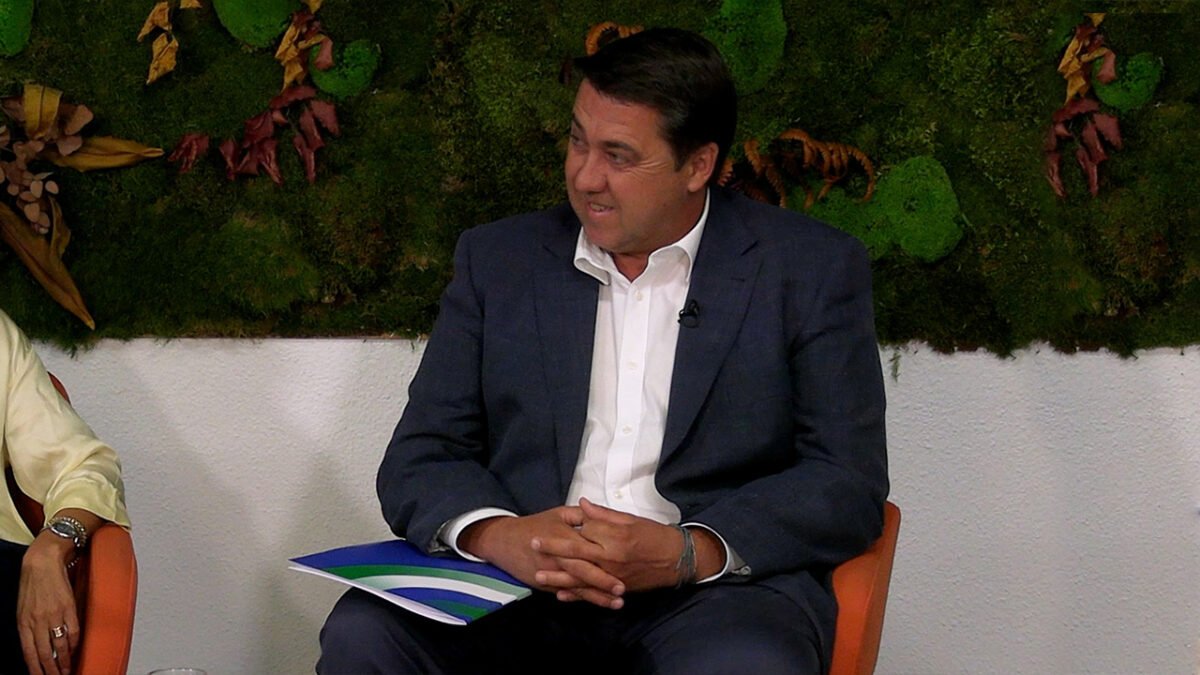 Joan Batalla, presidente de Sedigás, durante el I Foro de la Energía de Economía Digital