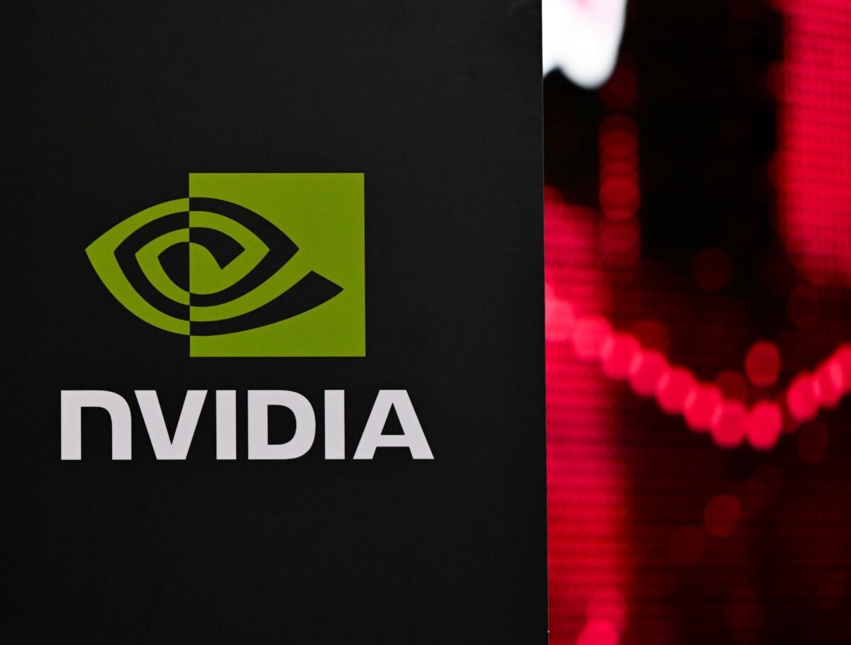 Logo de Nvidia. Foto: Europa Press. 
