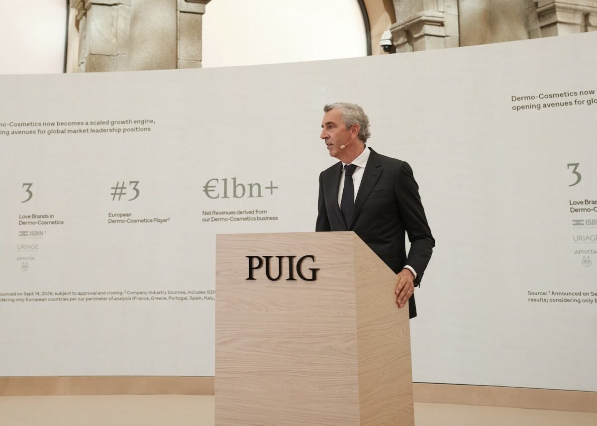 El consejero delegado de Puig, Juan Manuel Albesa. Foto: Puig.