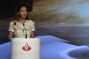 La presidenta del Banco Santander, Ana Botín