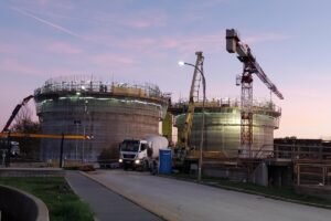Construcción de infraestructura de agua